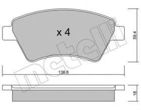 Гальмівні колодки