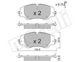 Гальмівні колодки Гальмівні колодки