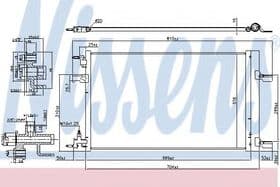 Радиатор кондиционера Радиатор кондиционера