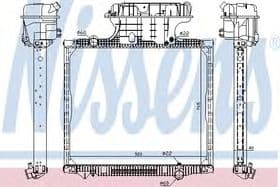 Радиатор охлаждения двигателя Радиатор охлаждения двигателя