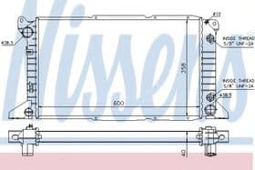 Радиатор охлаждения двигателя Радиатор охлаждения двигателя
