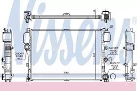 Радиатор охлаждения двигателя Радиатор охлаждения двигателя