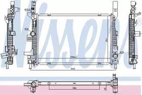 Радиатор охлаждения двигателя Радиатор охлаждения двигателя