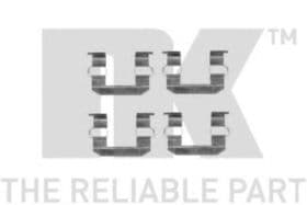 Комплектующие дисковых тормозных колодок Комплектующие дисковых тормозных колодок