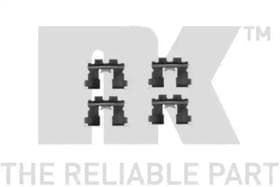 Комплектующие дисковых тормозных колодок Комплектующие дисковых тормозных колодок