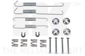 Монтажный комплект барабанных тормозных колодок Монтажный комплект барабанных тормозных колодок