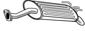 Глушитель выхлопных газов конечный Глушитель выхлопных газов конечный