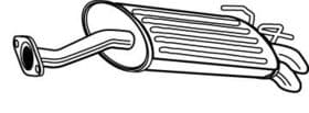 Глушитель выхлопных газов конечный Глушитель выхлопных газов конечный