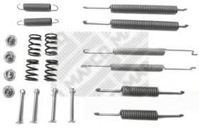 Монтажный комплект барабанных тормозных колодок Монтажный комплект барабанных тормозных колодок