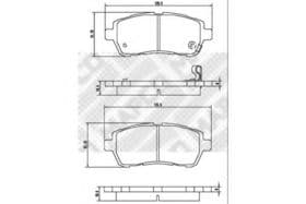 Гальмівні колодки Гальмівні колодки