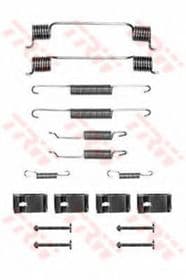 Монтажный комплект барабанных тормозных колодок Монтажный комплект барабанных тормозных колодок