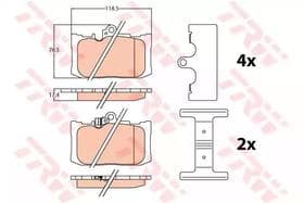 Тормозные колодки