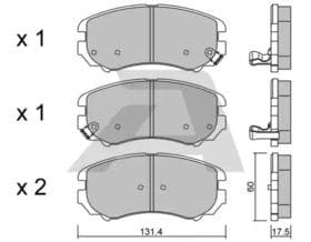 Тормозные колодки Тормозные колодки