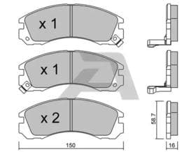 Тормозные колодки Тормозные колодки