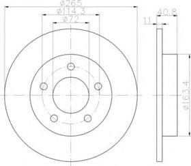 Гальмівний диск Гальмівний диск