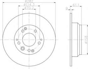 Гальмівний диск Гальмівний диск