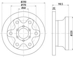 Гальмівний диск Гальмівний диск