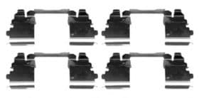 Компоненти дискових гальмівних колодок Компоненти дискових гальмівних колодок