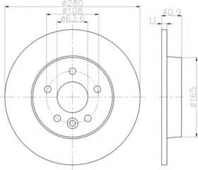 Тормозной диск Тормозной диск