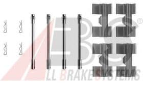 Комплектующие дисковых тормозных колодок Комплектующие дисковых тормозных колодок