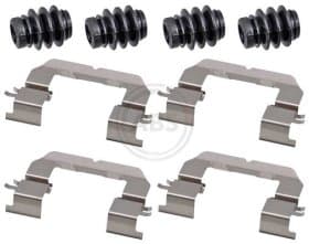 Комплектующие дисковых тормозных колодок Комплектующие дисковых тормозных колодок