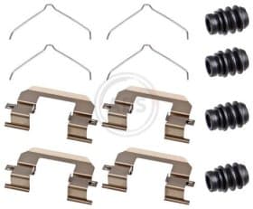 Компоненти дискових гальмівних колодок Компоненти дискових гальмівних колодок