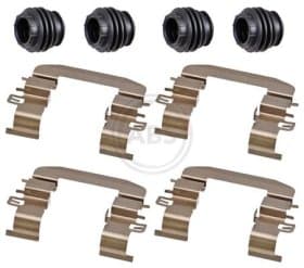 Компоненти дискових гальмівних колодок Компоненти дискових гальмівних колодок