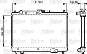 Радиатор охлаждения двигателя Радиатор охлаждения двигателя