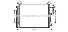 Радиатор кондиционера Радиатор кондиционера