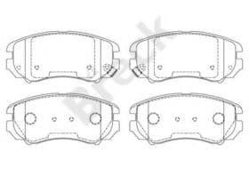 Гальмівні колодки Гальмівні колодки
