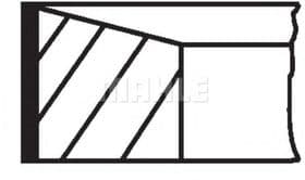 Комплект поршневых колец Комплект поршневых колец