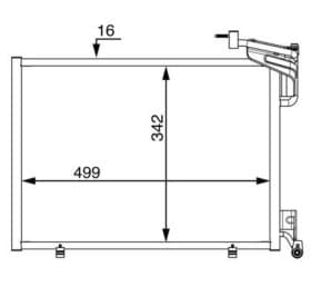 Радиатор кондиционера Радиатор кондиционера