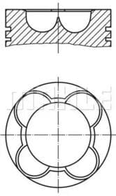 Поршень двигуна Поршень двигуна