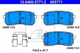 Гальмівні колодки Гальмівні колодки