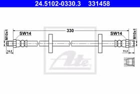 Гальмівний шланг Гальмівний шланг