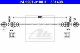 Гальмівний шланг Гальмівний шланг