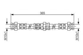 Гальмівний шланг Гальмівний шланг