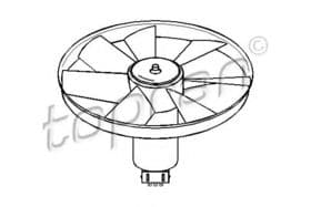 Вентилятор системы охлаждения двигателя Вентилятор системы охлаждения двигателя