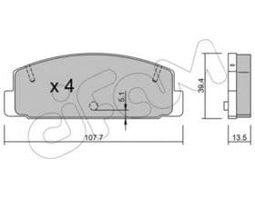 Тормозные колодки Тормозные колодки