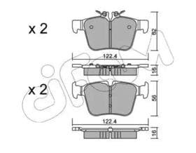 Гальмівні колодки Гальмівні колодки