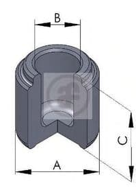 Поршень тормозного суппорта Поршень тормозного суппорта