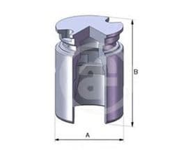 Поршень тормозного суппорта Поршень тормозного суппорта