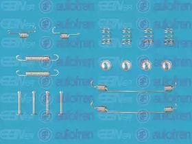 Монтажный комплект барабанных тормозных колодок Монтажный комплект барабанных тормозных колодок