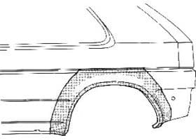 Крило заднє Крило заднє