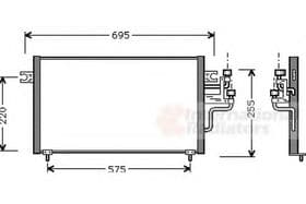 Радиатор кондиционера Радиатор кондиционера