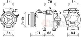 Компрессор кондиционера Компрессор кондиционера