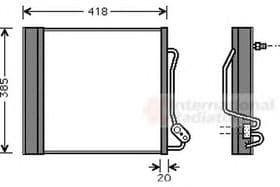 Радіатор кондиціонера Радіатор кондиціонера