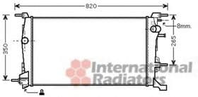 Радіатор охолодження двигуна Радіатор охолодження двигуна