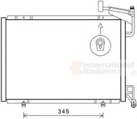 Радіатор кондиціонера Радіатор кондиціонера