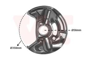 Кожух тормозного диска Кожух тормозного диска
